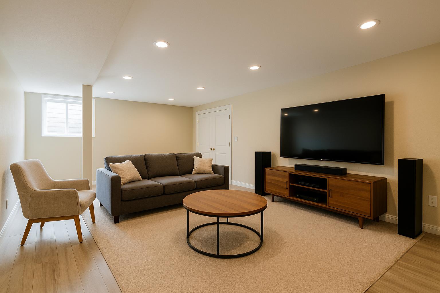 Basement Conversion service by Apex Basement Contractors